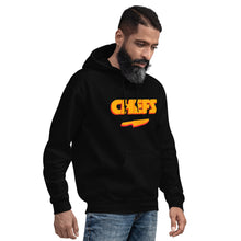 Load image into Gallery viewer, GO CHEFS! BLACK HOODIE
